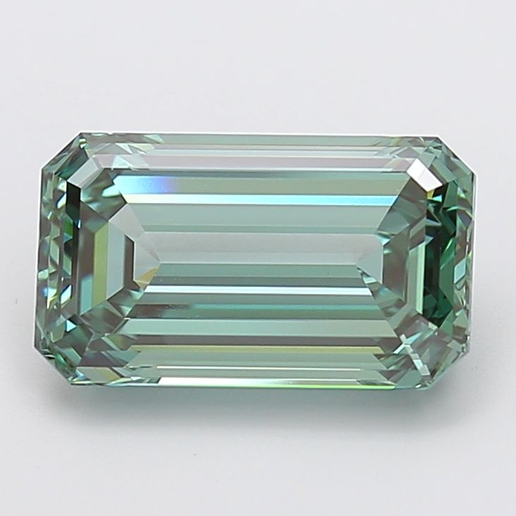 5.02 ct. emerald Lab Grown Diamond front image