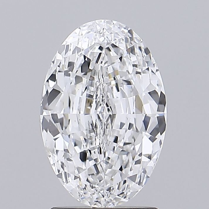 1.70 ct. oval Lab Grown Diamond front image