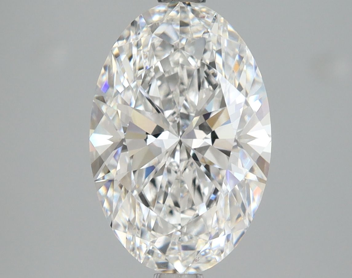 4.09 ct. oval Lab Grown Diamond front image