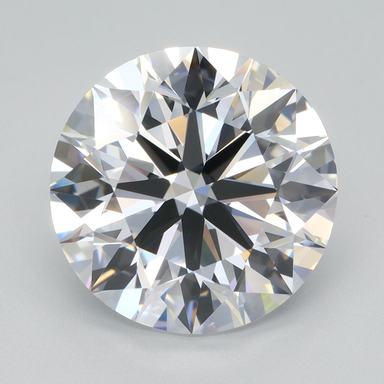 5.01 ct. round Lab Grown Diamond front image