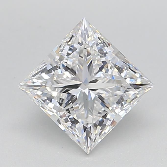 1.70 ct. princess Lab Grown Diamond front image
