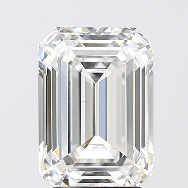 3.04 ct. emerald Lab Grown Diamond front image