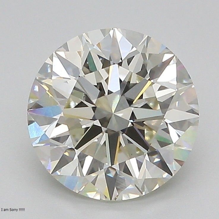 2.41 ct. round Lab Grown Diamond front image