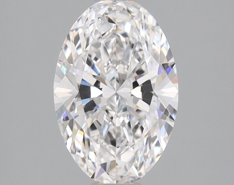 1.23 ct. oval Lab Grown Diamond front image