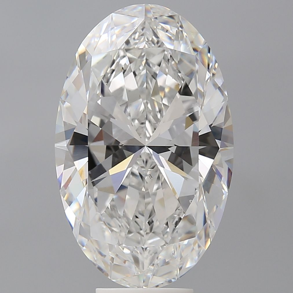 8.04 ct. oval Lab Grown Diamond front image
