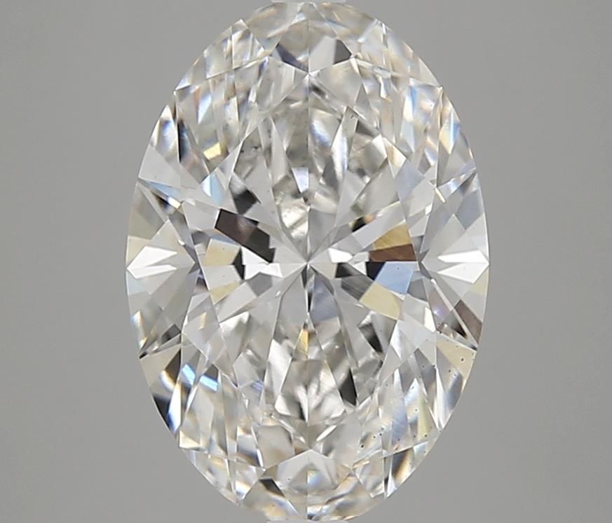 3.78 ct. oval Lab Grown Diamond front image