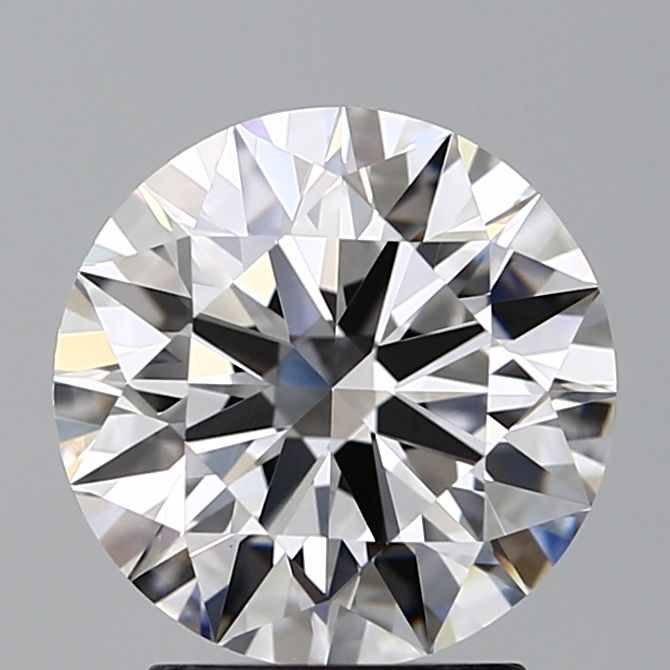 2.56 ct. round Lab Grown Diamond front image