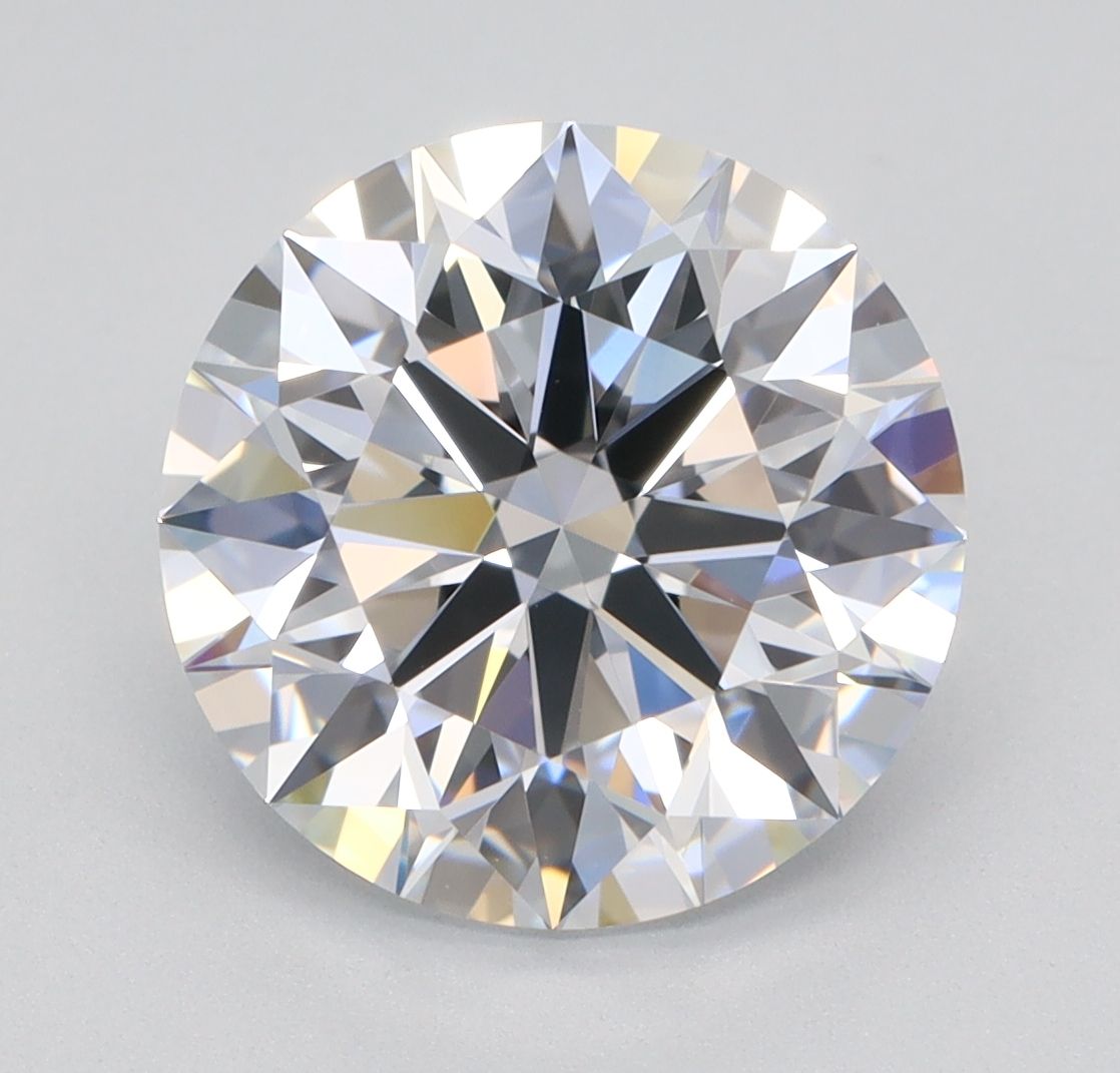 Diamant Rond 3.15 ct - Couleur D - Pureté VVS1