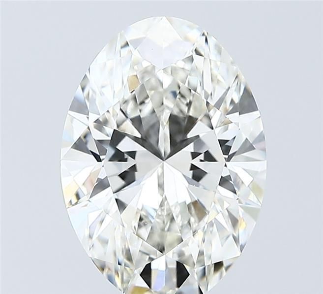 3.09 ct. oval Lab Grown Diamond front image