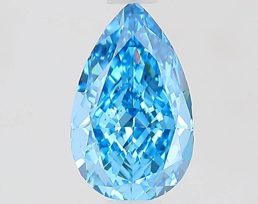 1.03 CT Fancy Vivid Blue PEAR