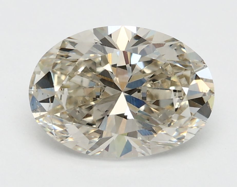 1.74 ct. oval Lab Grown Diamond front image