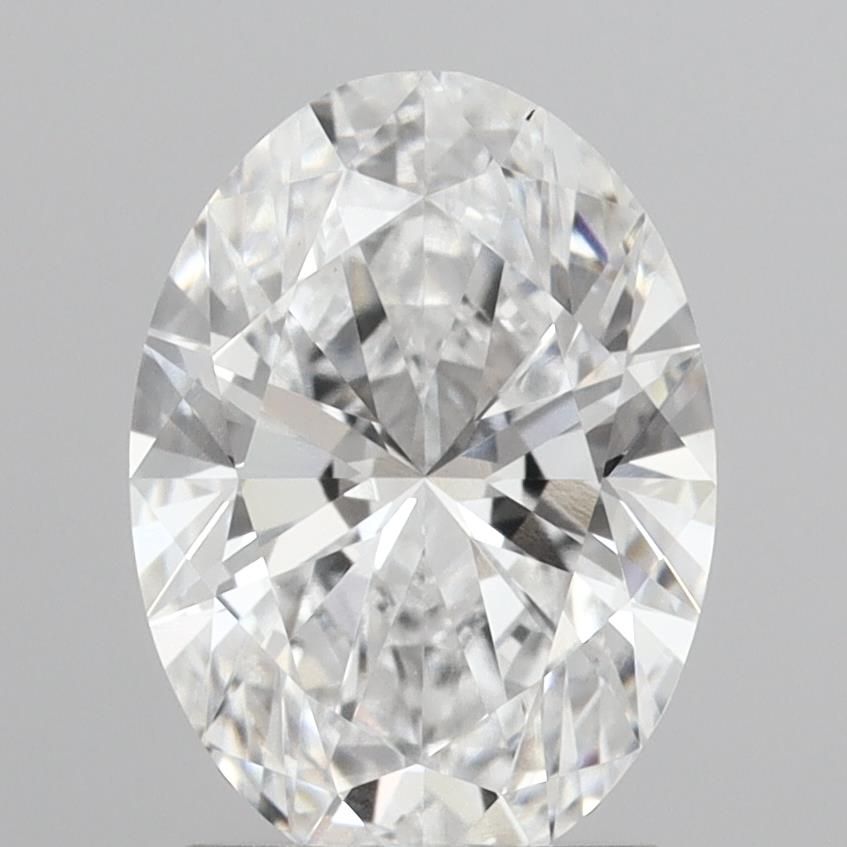 2.09 ct. oval Lab Grown Diamond front image