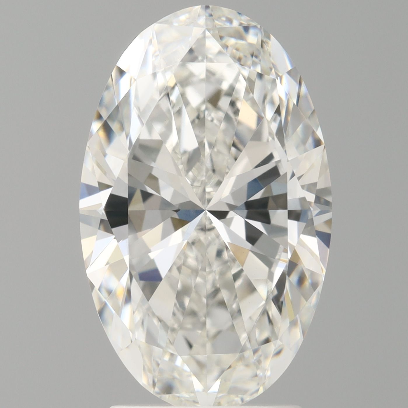 3.02 ct. oval Lab Grown Diamond front image