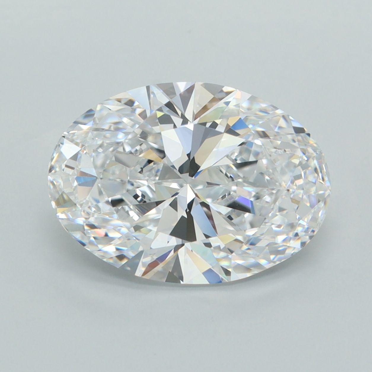 4.40 ct. oval Lab Grown Diamond front image
