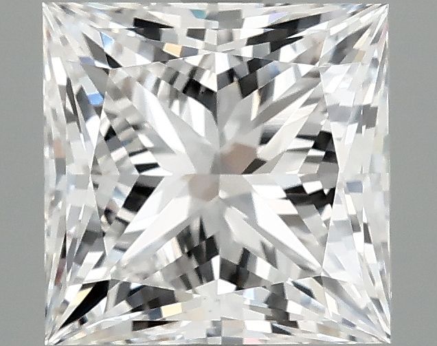 3.04 ct. princess Lab Grown Diamond front image