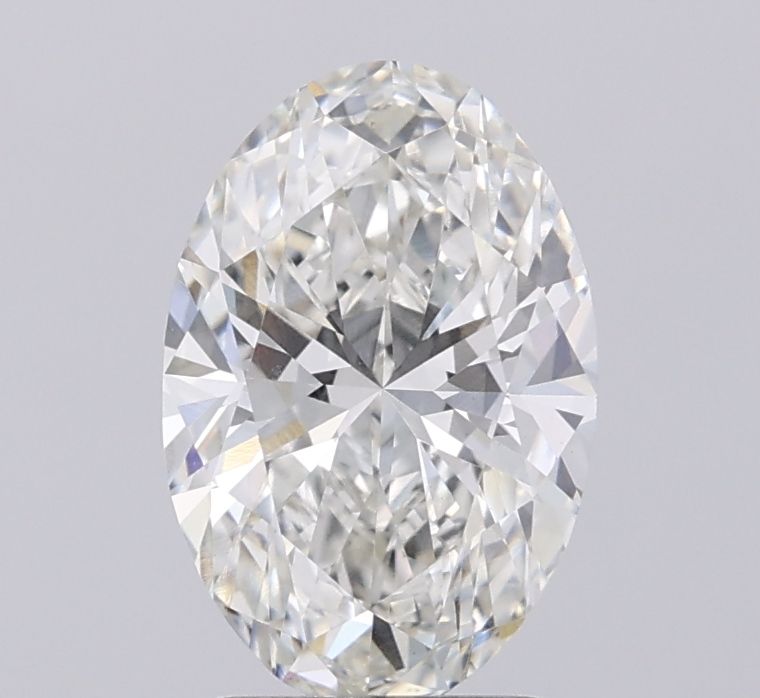 2.03 ct. oval Lab Grown Diamond front image