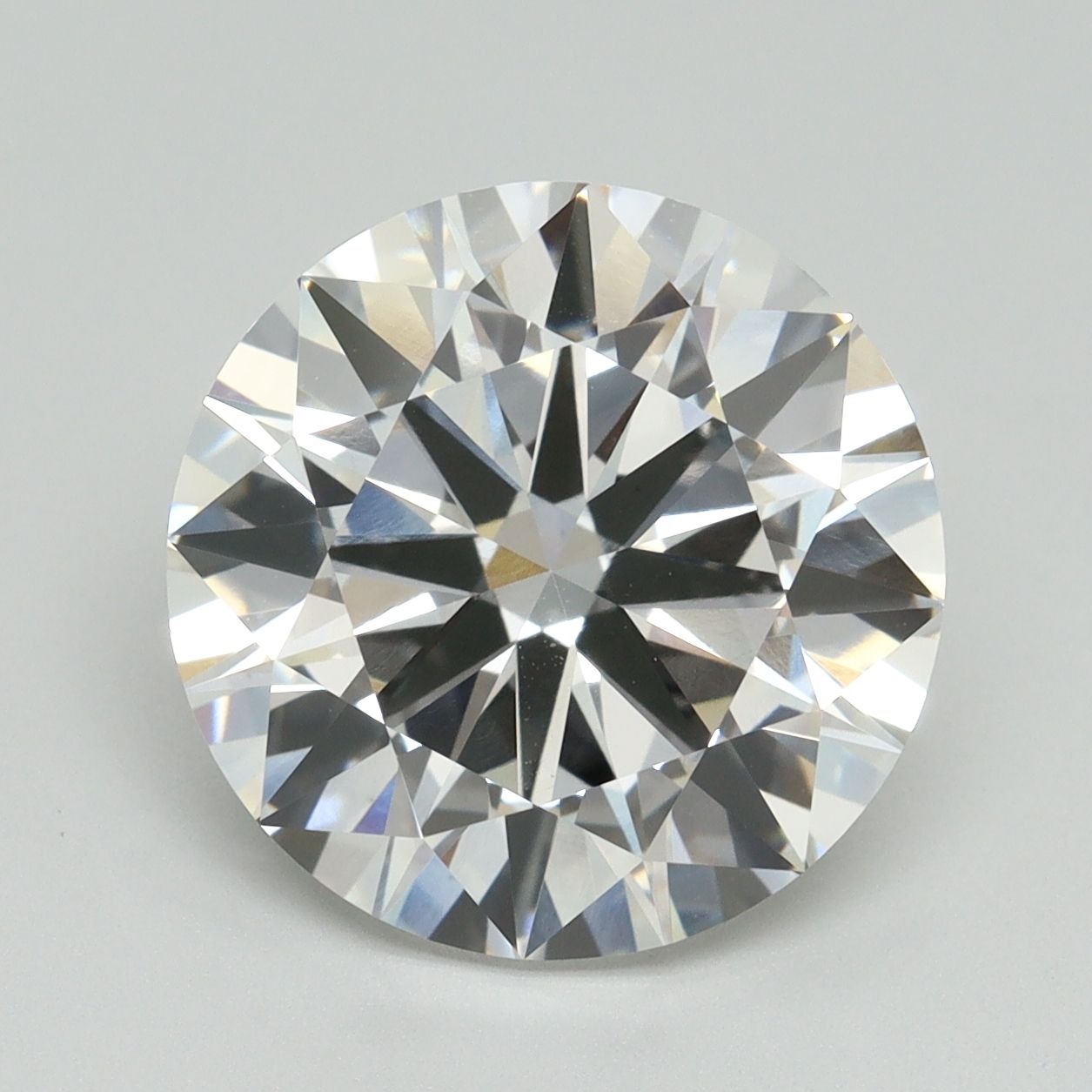 6.10 ct. round Lab Grown Diamond front image