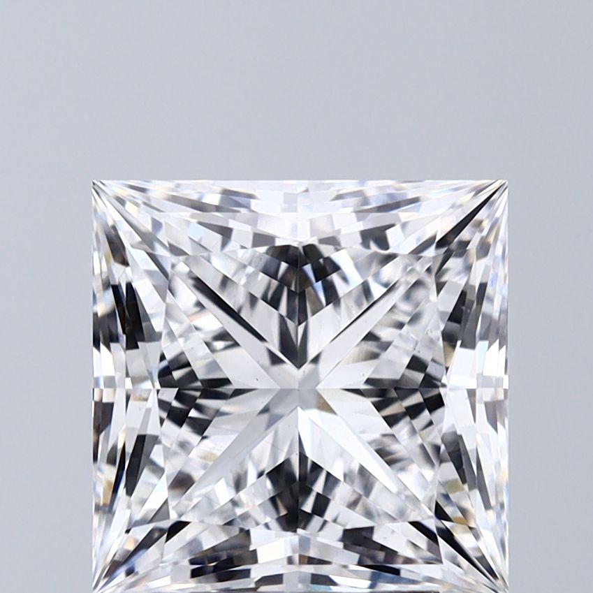 4.08 ct. princess Lab Grown Diamond front image