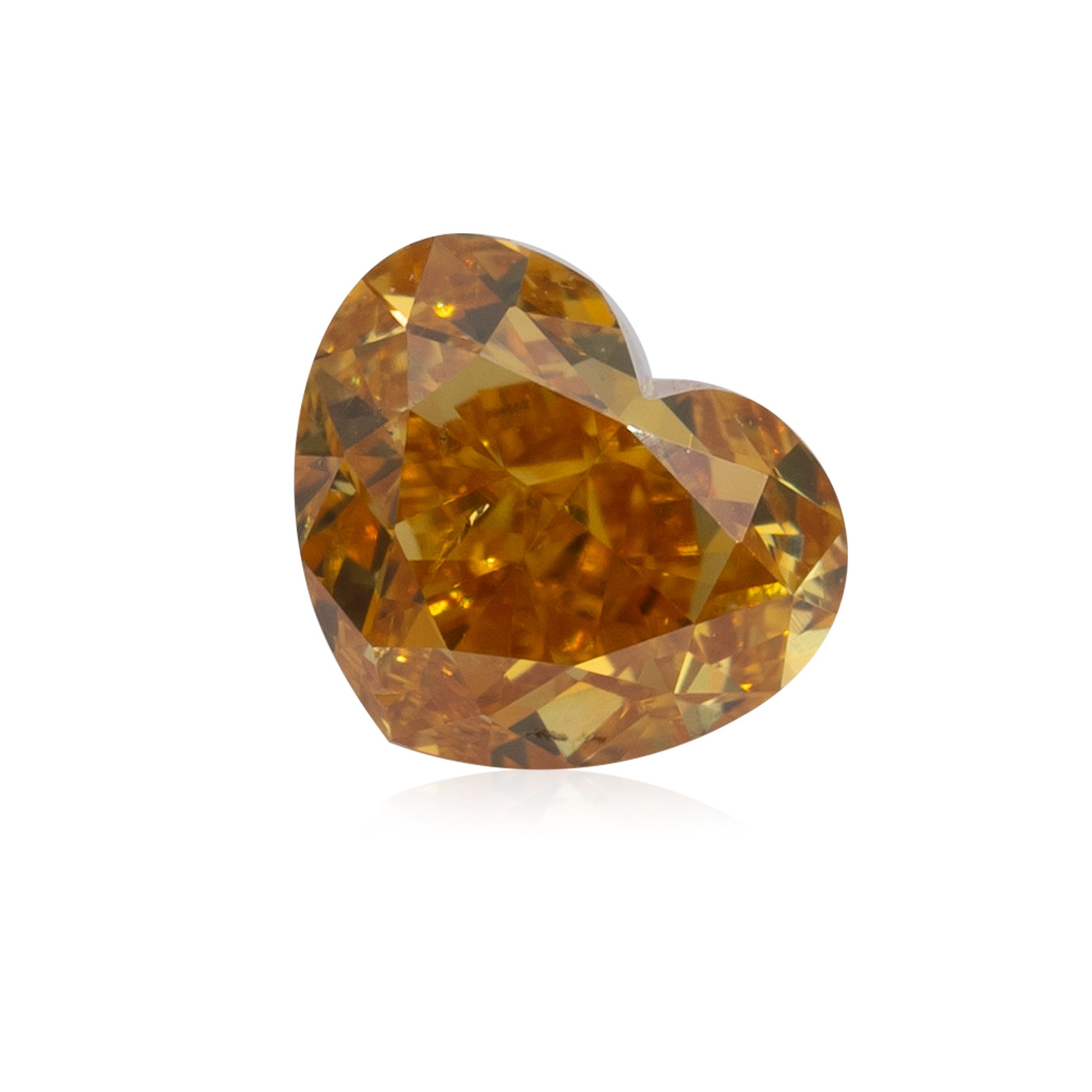 Diament 0.32 ct Fancy Vivid Orange Yellow/SI1