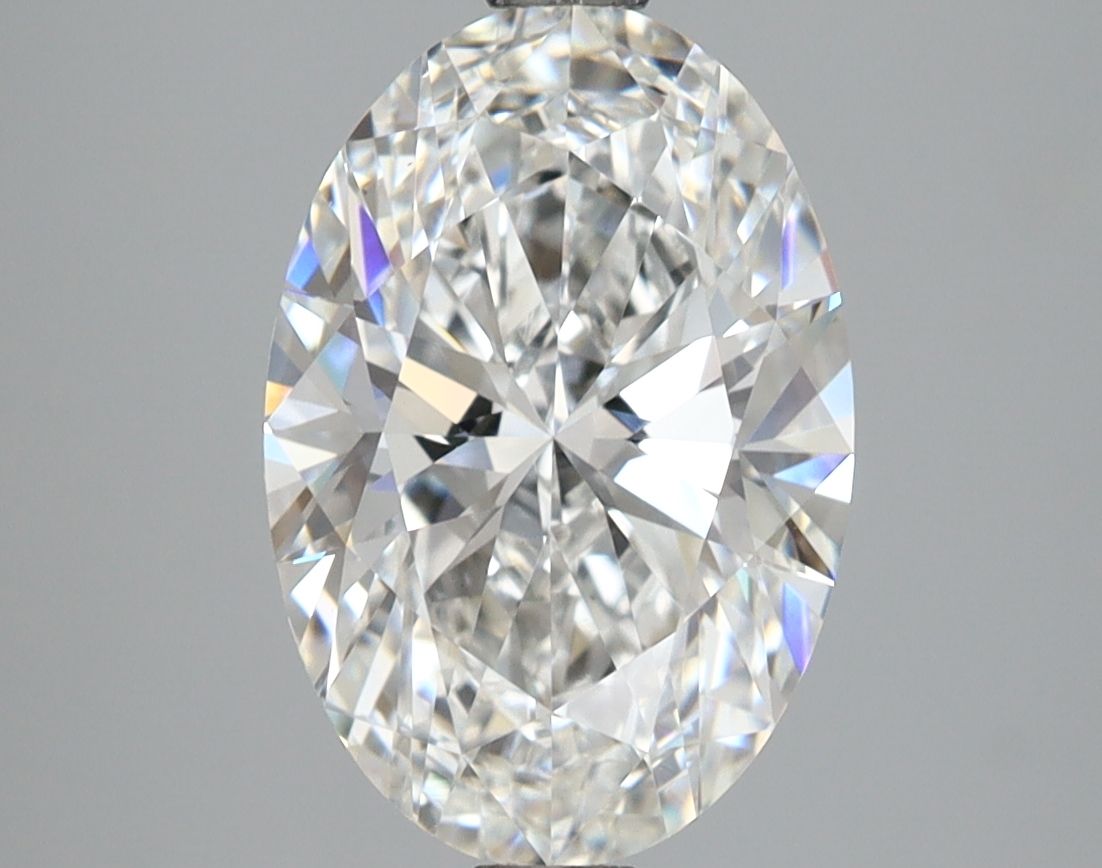 3.10 ct. oval Lab Grown Diamond front image