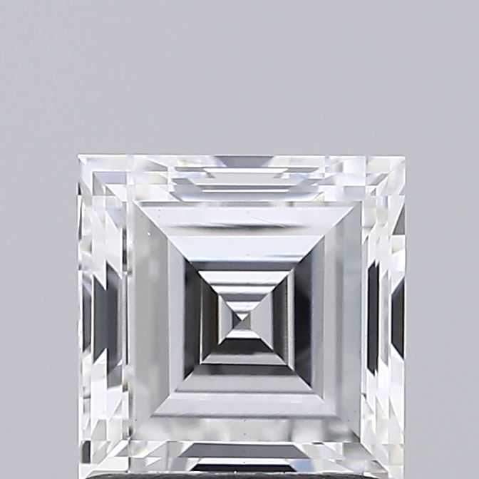 1.1 ct lab-grown Square radiant Diamond