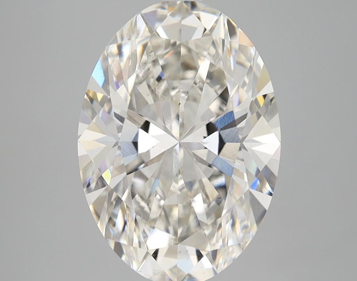 4.08 ct. oval Lab Grown Diamond front image