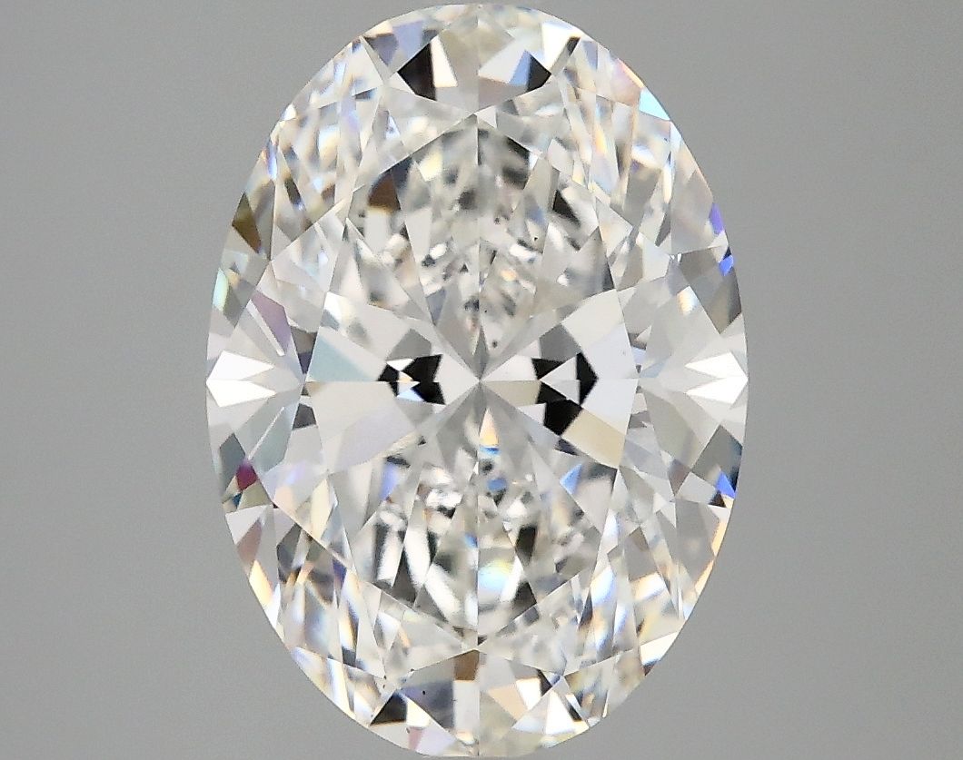 4.09 ct. oval Lab Grown Diamond front image