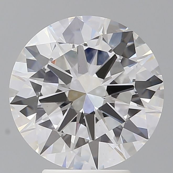 4.05 ct. round Lab Grown Diamond front image