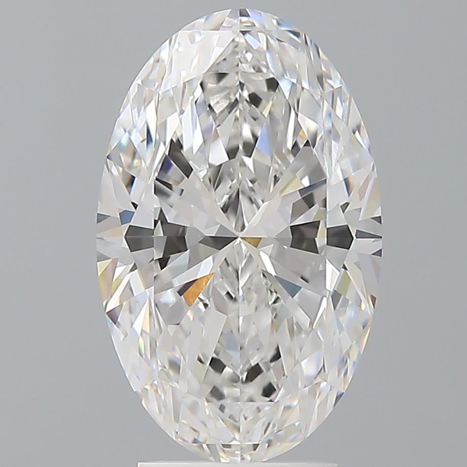 4.10 ct. oval Lab Grown Diamond front image