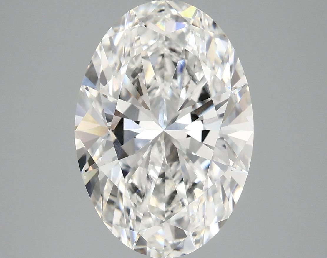 3.70 ct. oval Lab Grown Diamond front image