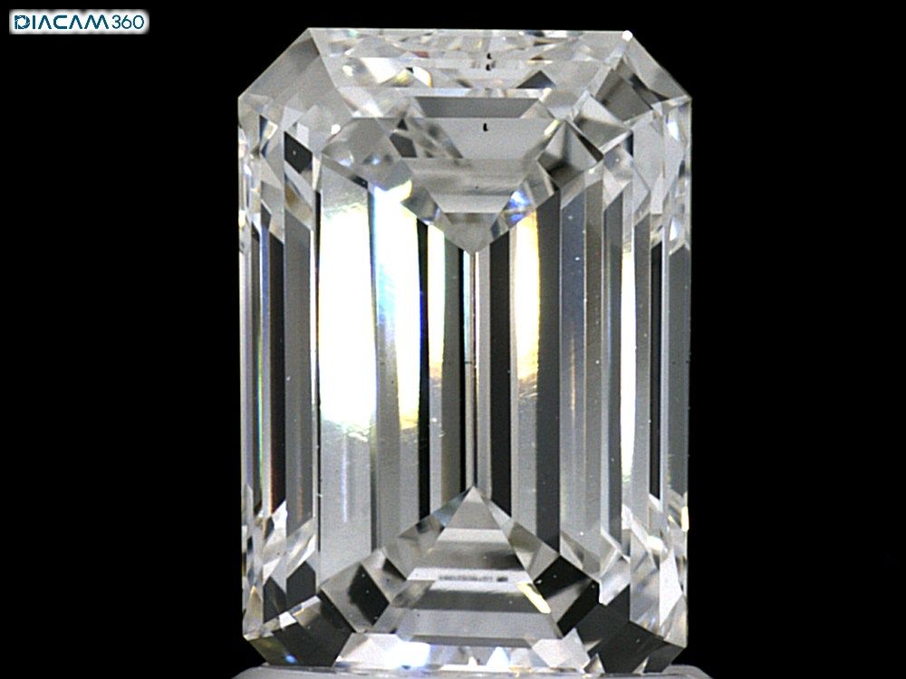 2.03 ct. emerald Lab Grown Diamond front image
