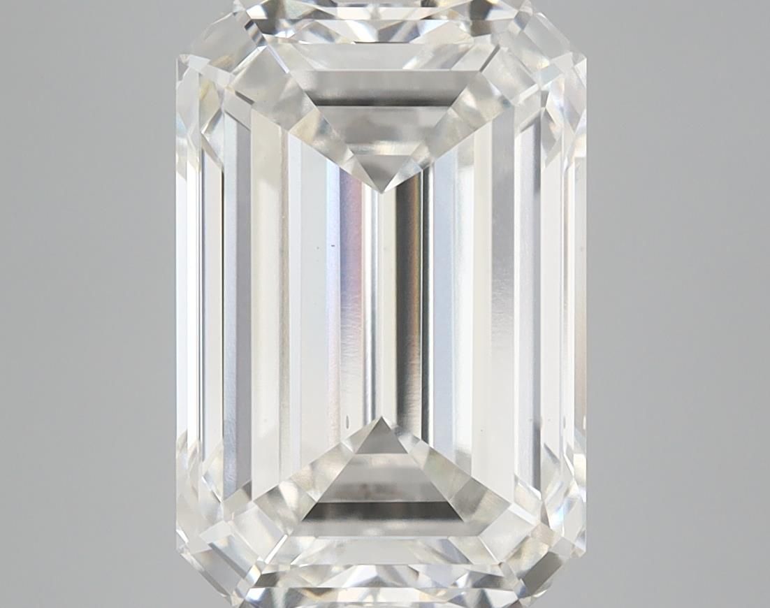 5.50 ct. emerald Lab Grown Diamond front image