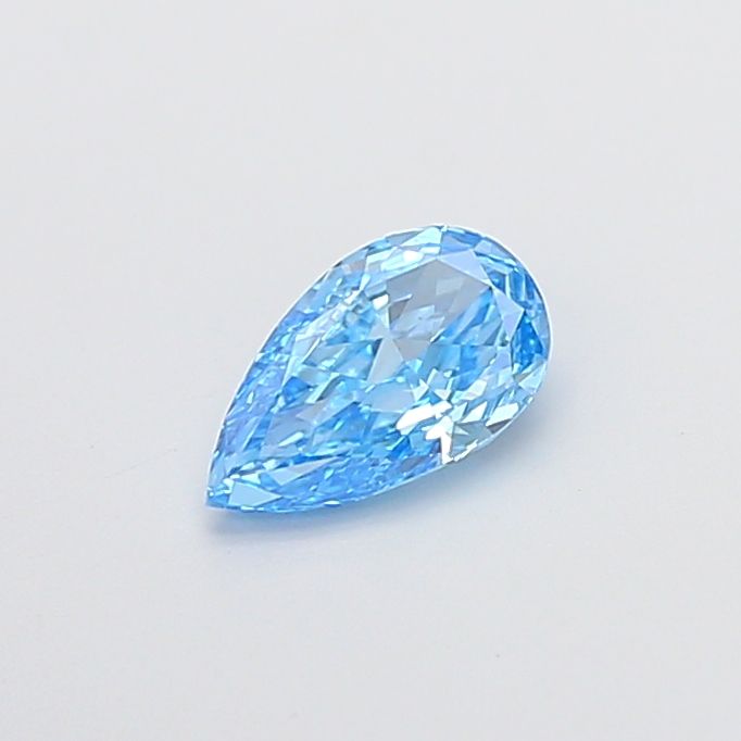 0.76 CT Fancy Vivid Blue PEAR