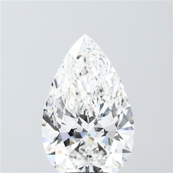 6.09 ct. pear Lab Grown Diamond front image