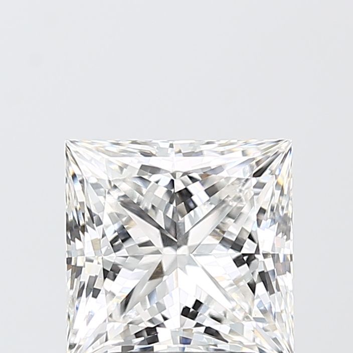 3.09 ct. princess Lab Grown Diamond front image