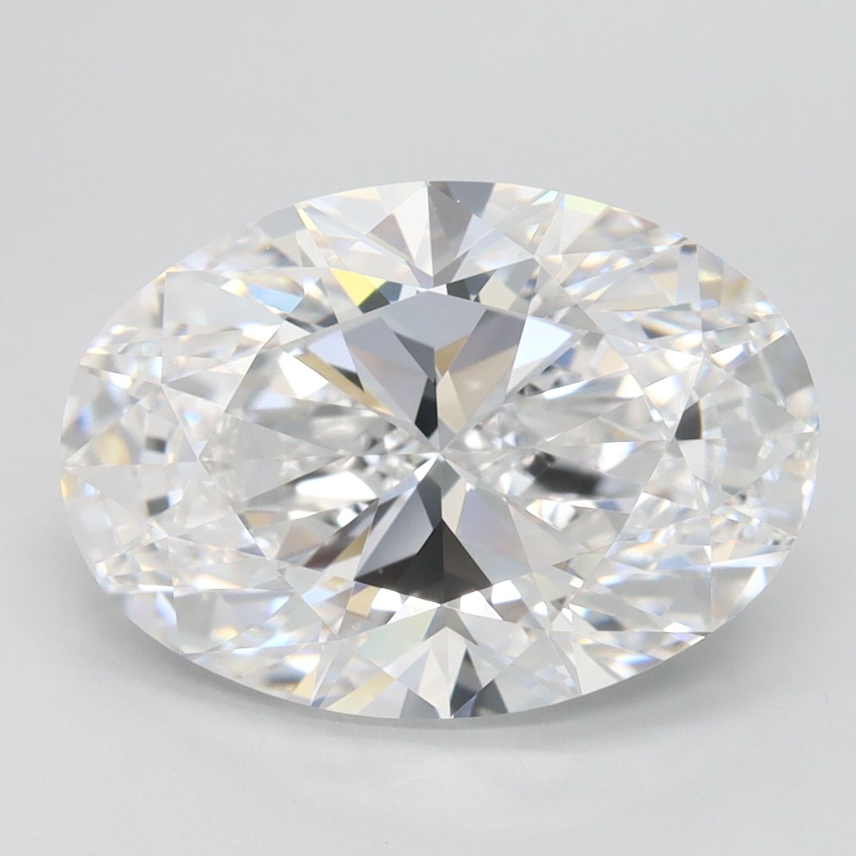4.02 ct. oval Lab Grown Diamond front image
