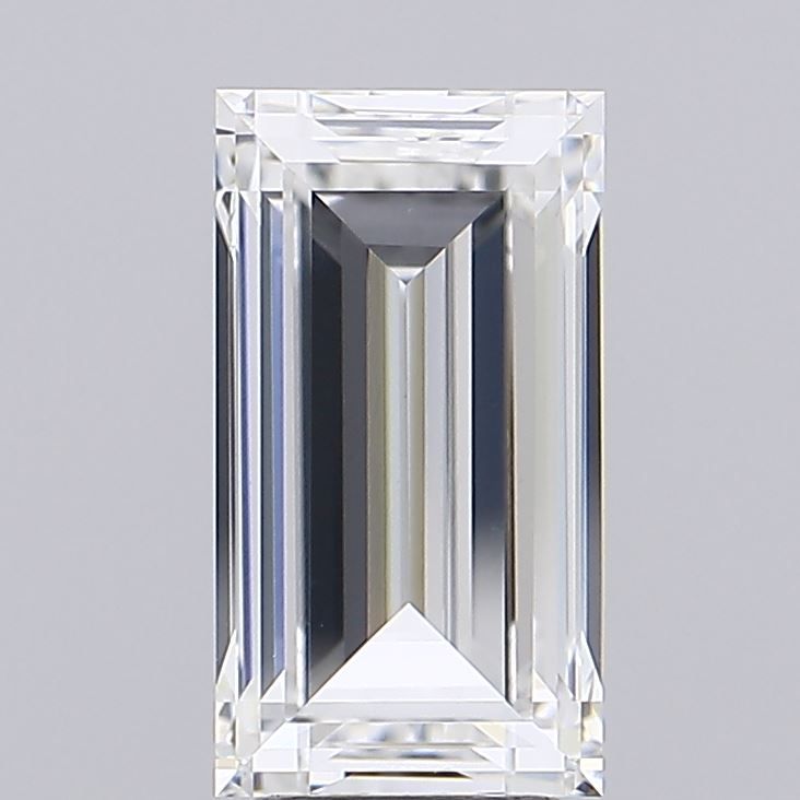 4.01 ct lab-grown Baguette Diamond