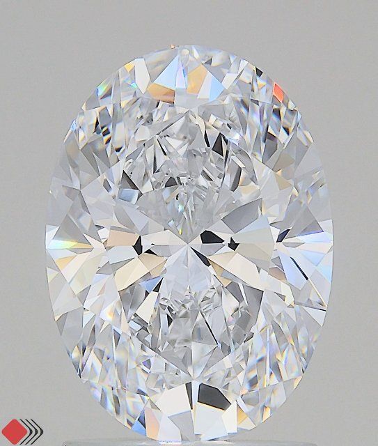 2.07 ct. oval Lab Grown Diamond front image