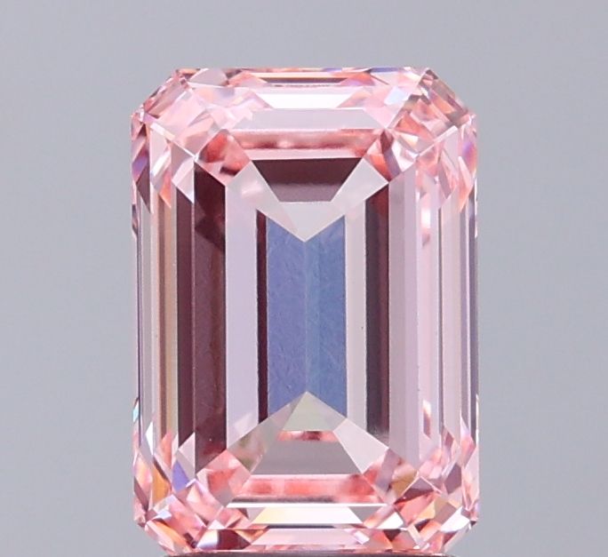 2.33 ct. emerald Lab Grown Diamond front image