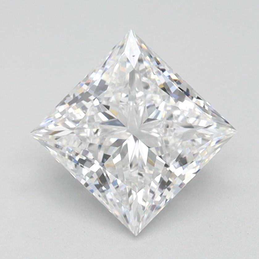 1.12 ct. princess Lab Grown Diamond front image