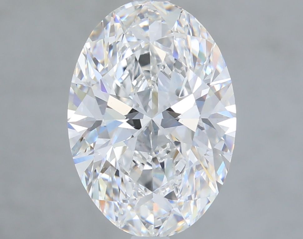 3.07 ct. oval Lab Grown Diamond front image