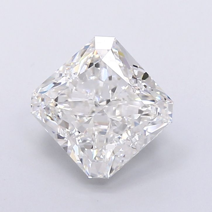 4.02 ct lab-grown Square radiant Diamond
