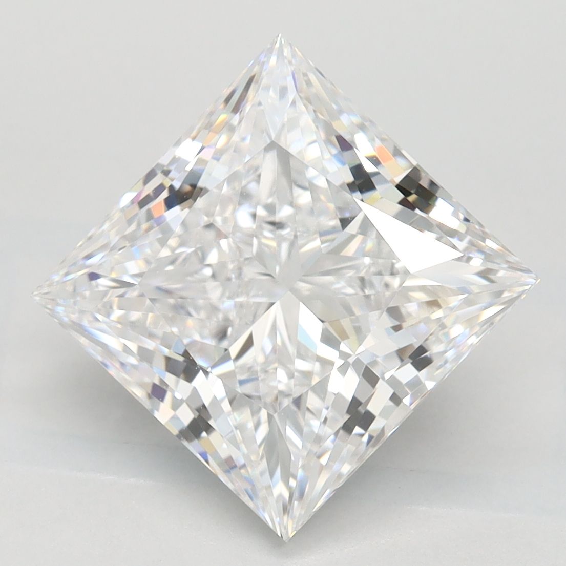 3.62 ct. princess Lab Grown Diamond front image