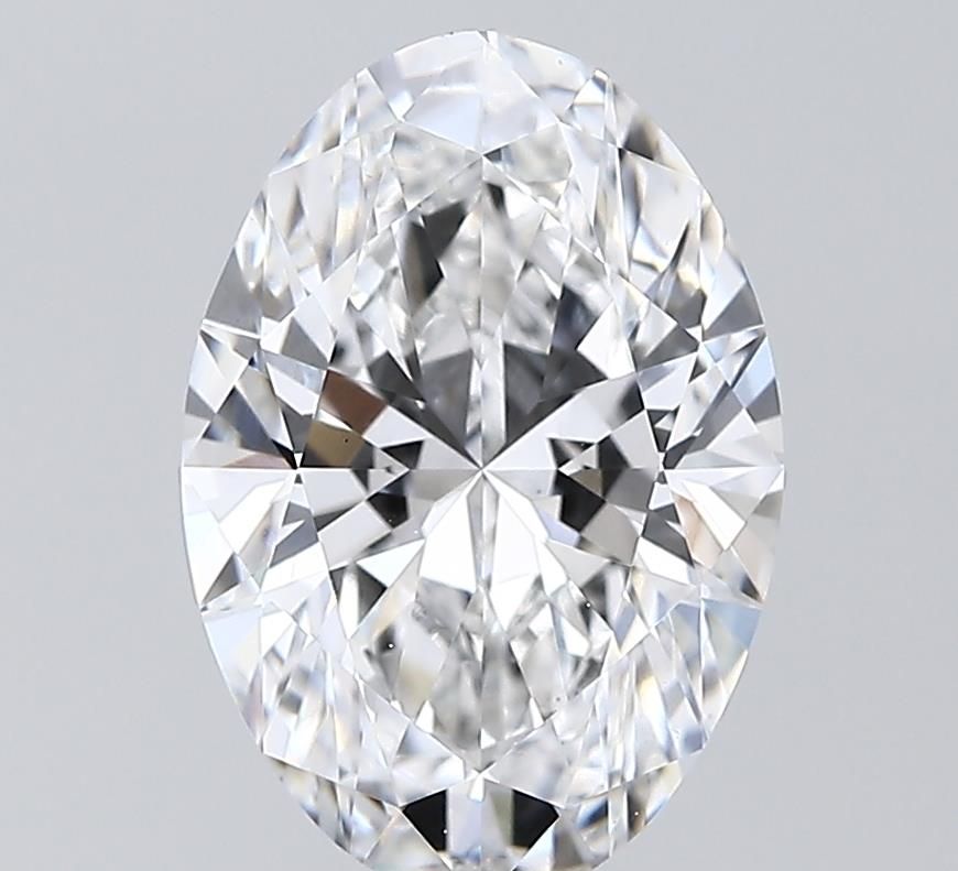 3.07 ct. oval Lab Grown Diamond front image