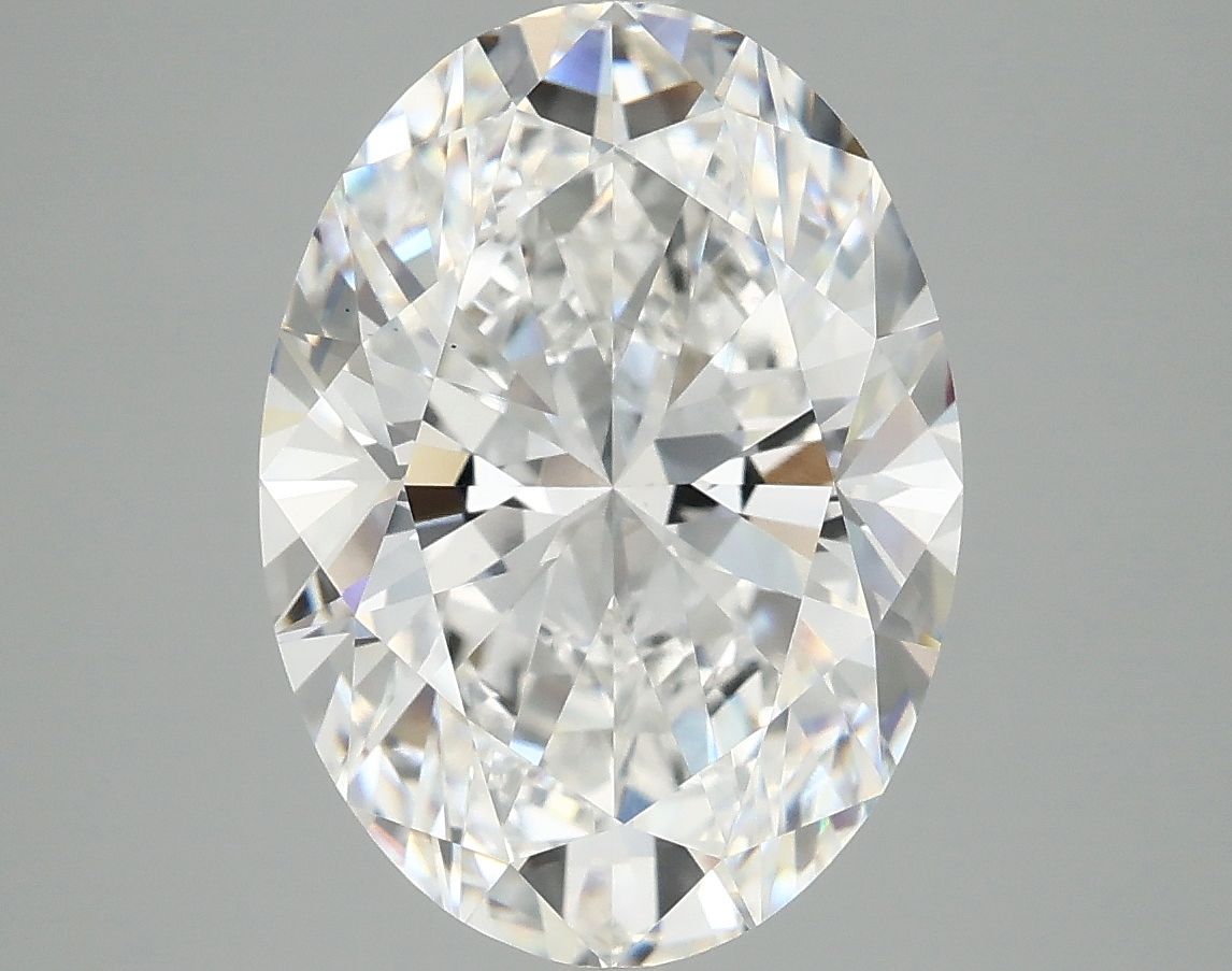 5.06 ct. oval Lab Grown Diamond front image