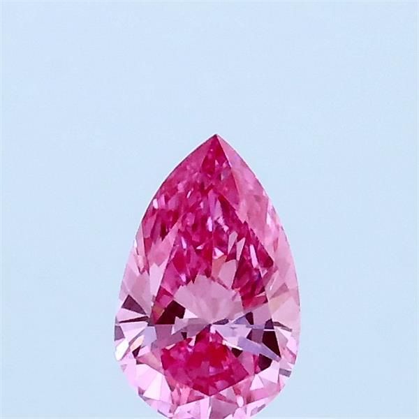 0.3 CT Fancy Vivid Pink PEAR