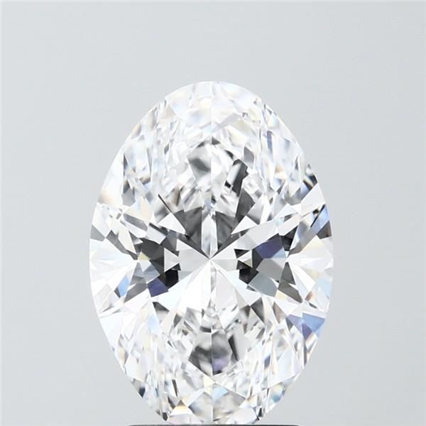 3.02 ct. oval Lab Grown Diamond front image