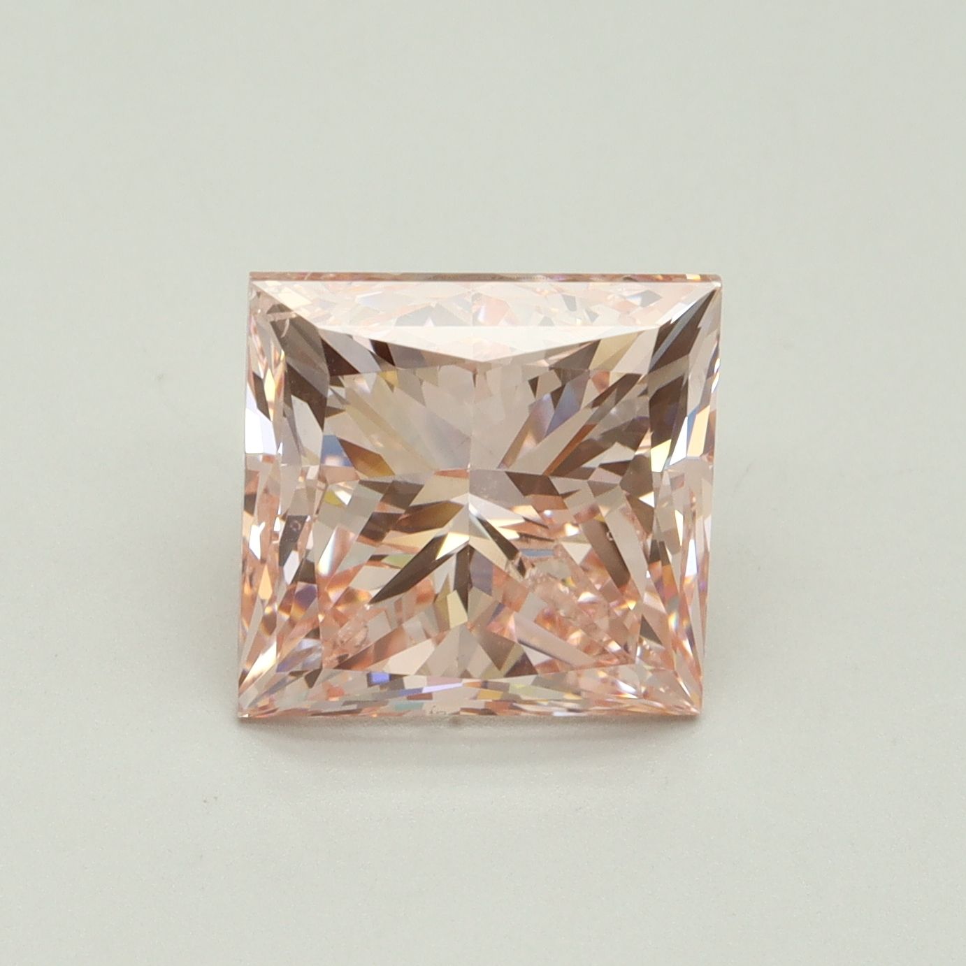5.02 ct. princess Lab Grown Diamond front image