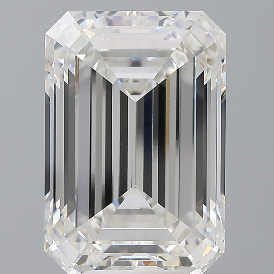 8.05 ct. emerald Lab Grown Diamond front image