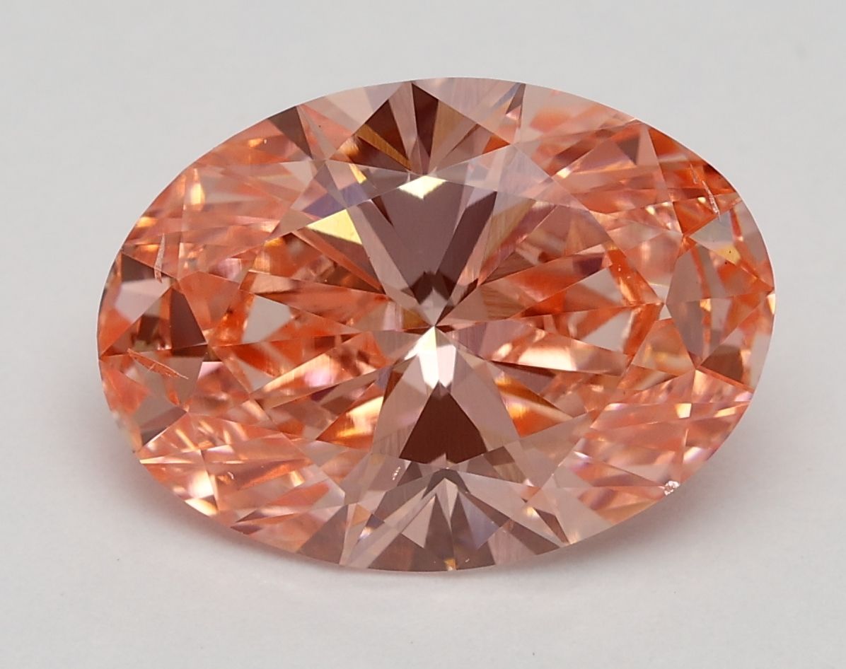 3.10 ct. oval Lab Grown Diamond front image